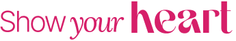 Show your heart logo